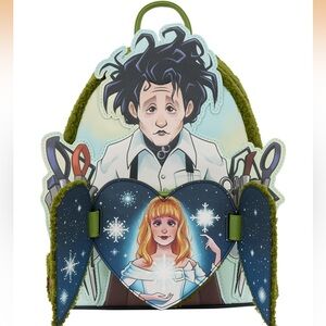 NEW Loungefly Edward Scissorhands Sherpa
Mini Backpack Limited Edition